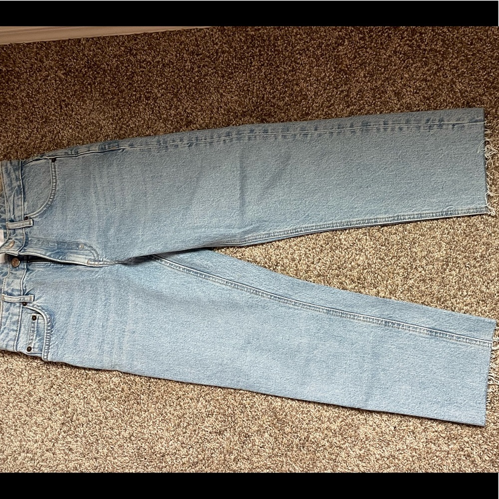 Topshop Straight Jeans